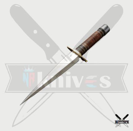 D2 Steel Blade Dagger Knife With Pakka Wood Handle NR-09