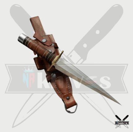 D2 Steel Blade Dagger Knives With Pakka Wood Handle NR-09