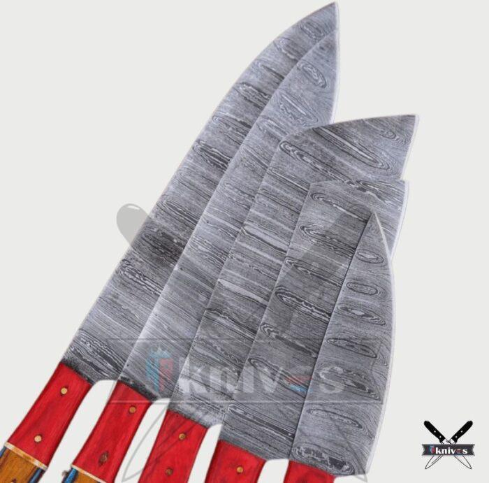 Chef Knives Set With Rainbow Handle NR-14