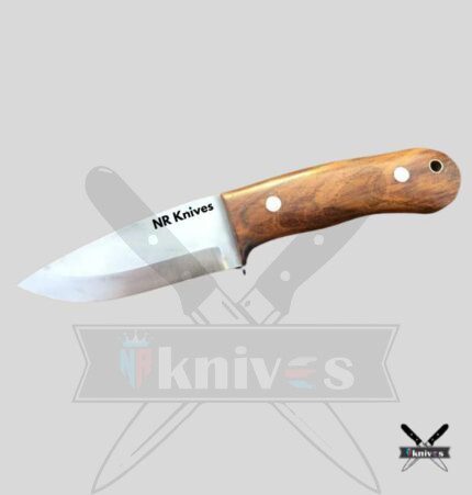 D2 Steel Blade Cowboy Skinner Knives Rosewood Handle