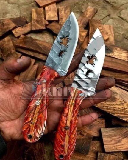 Carbon Steel Cowboy Knives With Resin Handle