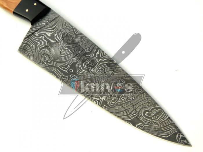Damascus Steel Blade Chef Kitchen Knife