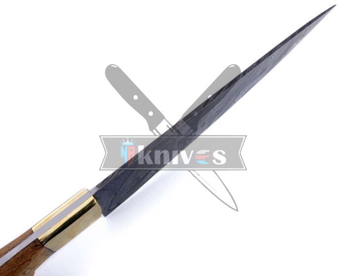 Handmade Chef Kitchen Knife With Maple Wood Handle