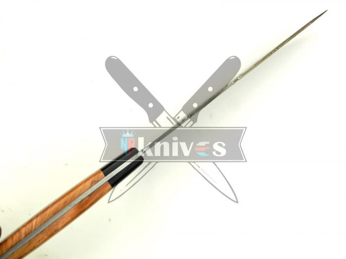 Handmade Chef Kitchen Knife With Olive Wood Handle