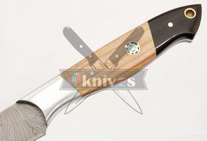 Handmade Chef Kitchen Knife With Olive Wood Handle