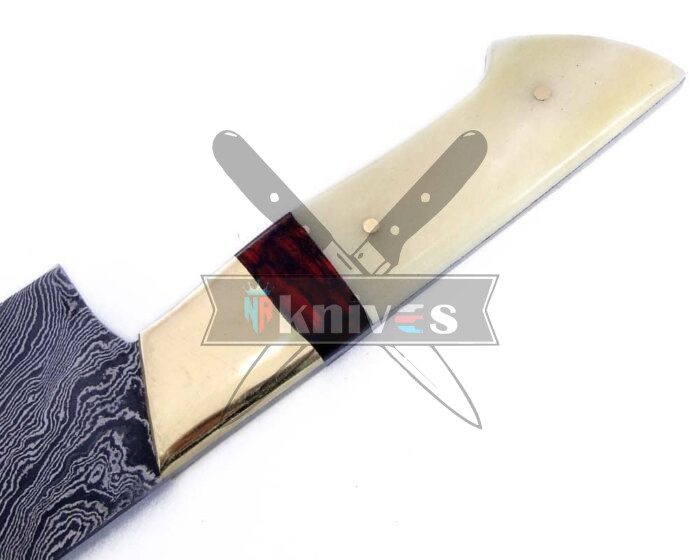 Kitchen Knife Camel Bone and Rose Wood Handle