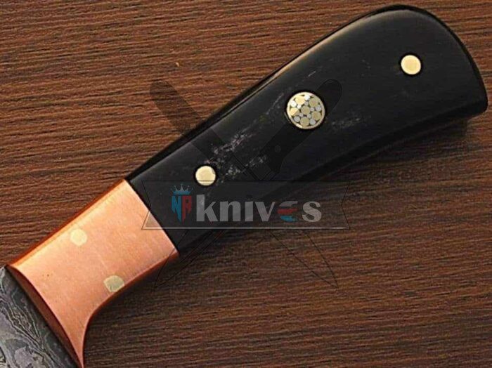Kitchen Knife With Buffalo Horn Handle