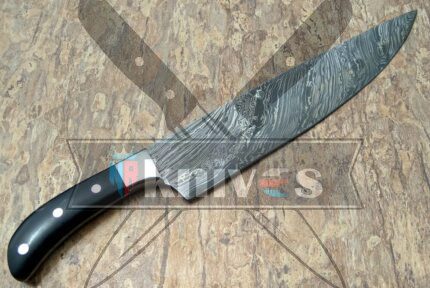 Steel Blade Chef Kitchen Buffalo Horn Handle