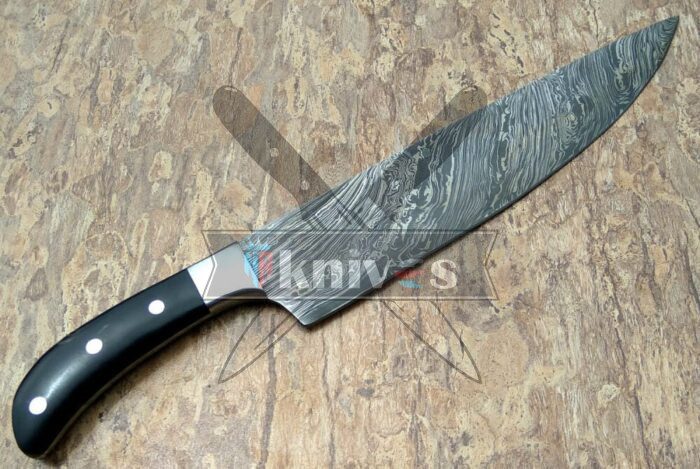 Steel Blade Chef Kitchen Buffalo Horn Handle